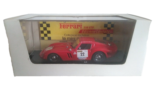 FERRARI 250 GTO MODEL BOX SCALA 1/43