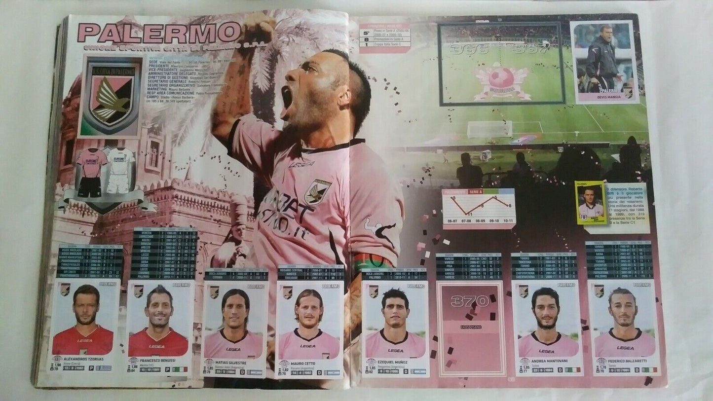 ALBUM CALCIATORI PANINI 2011-12 DA RECUPERO