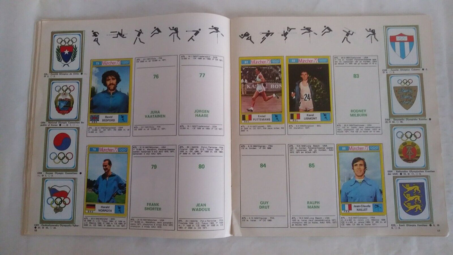 ALBUM PANINI MUNCHEN 72