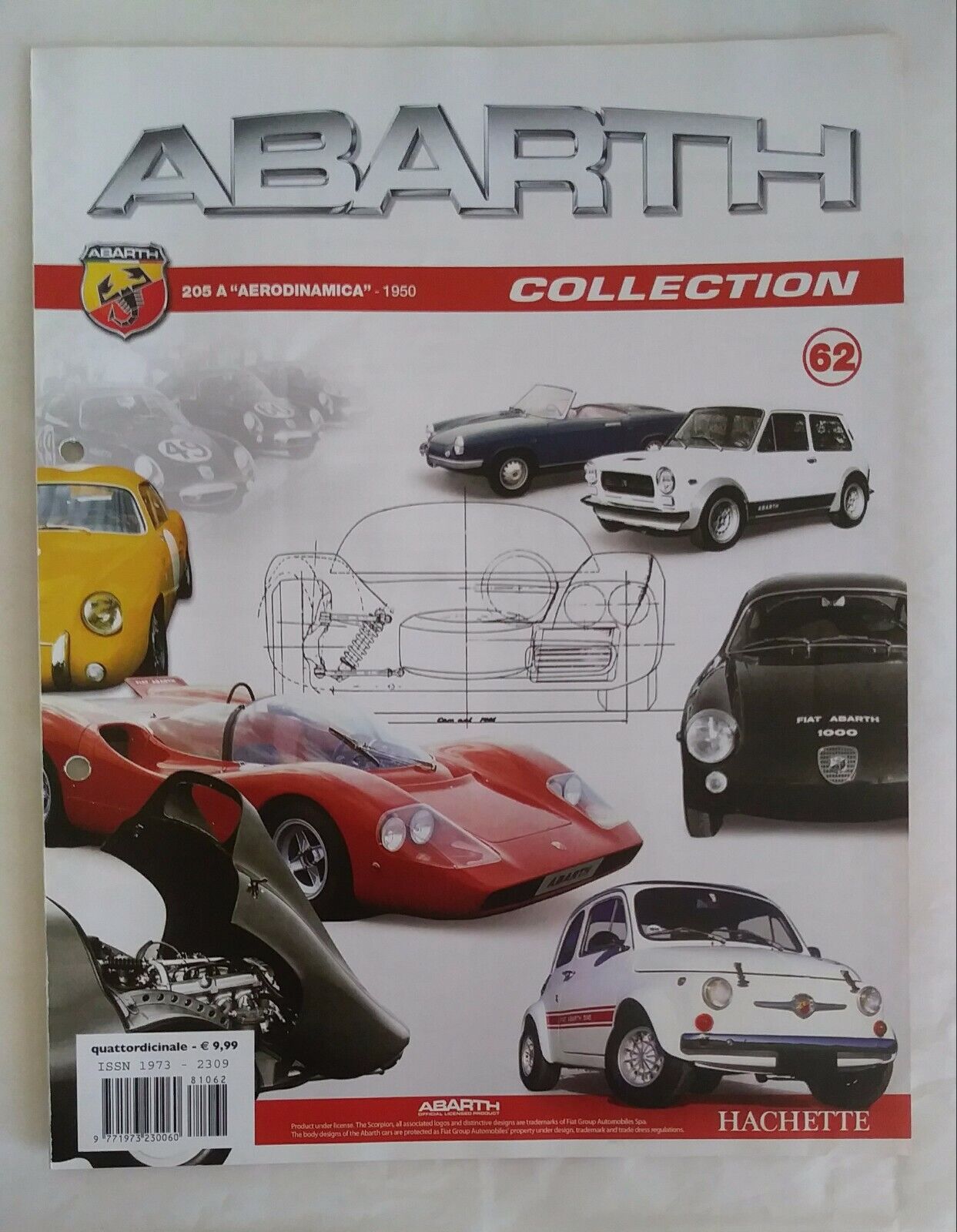 ABARTH COLLECTION FASCICOLI SCEGLI DAL MENU A TENDINA