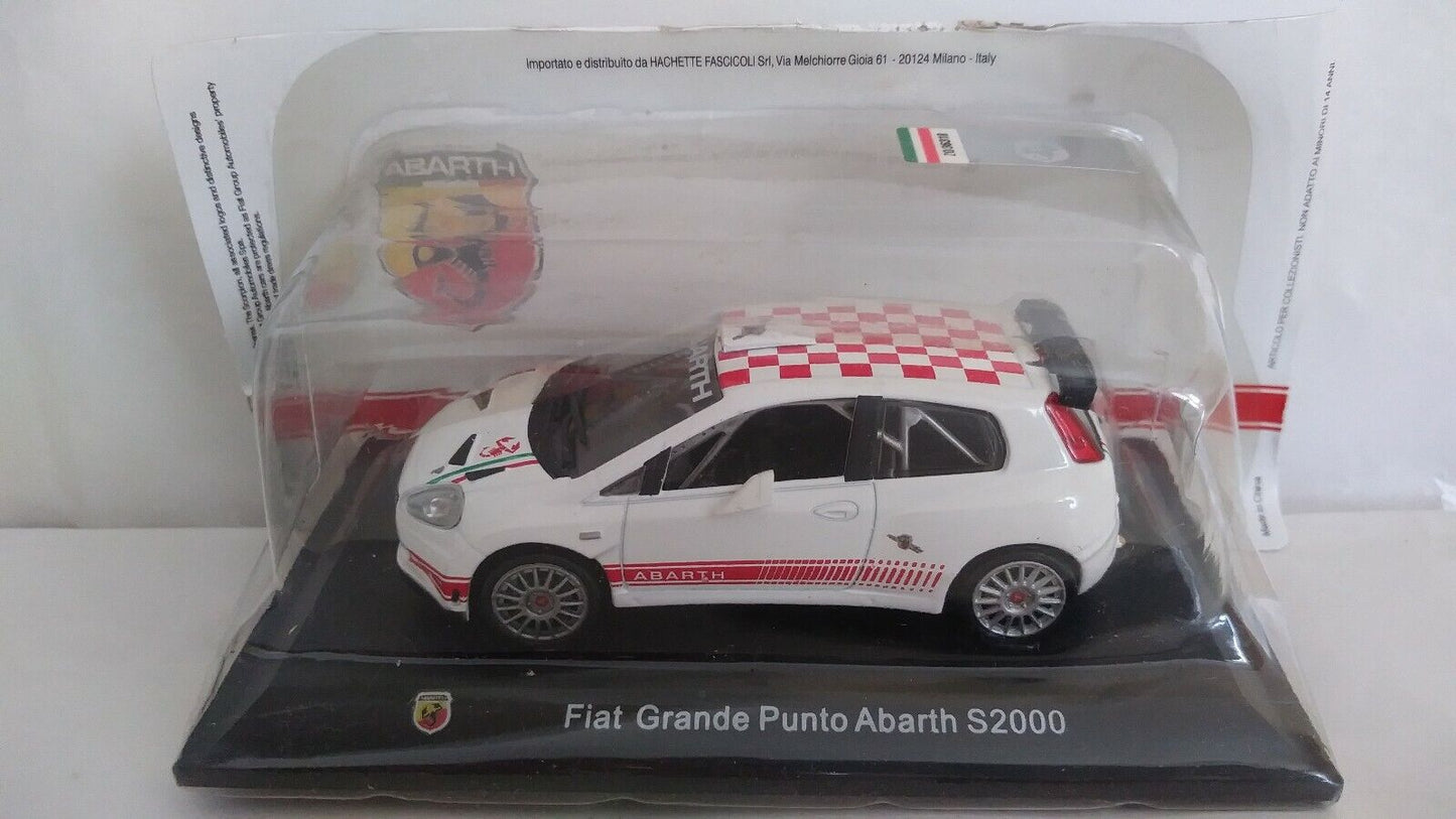 ABARTH COLLECTION 1:43 SCEGLI DAL MENU A TENDINA