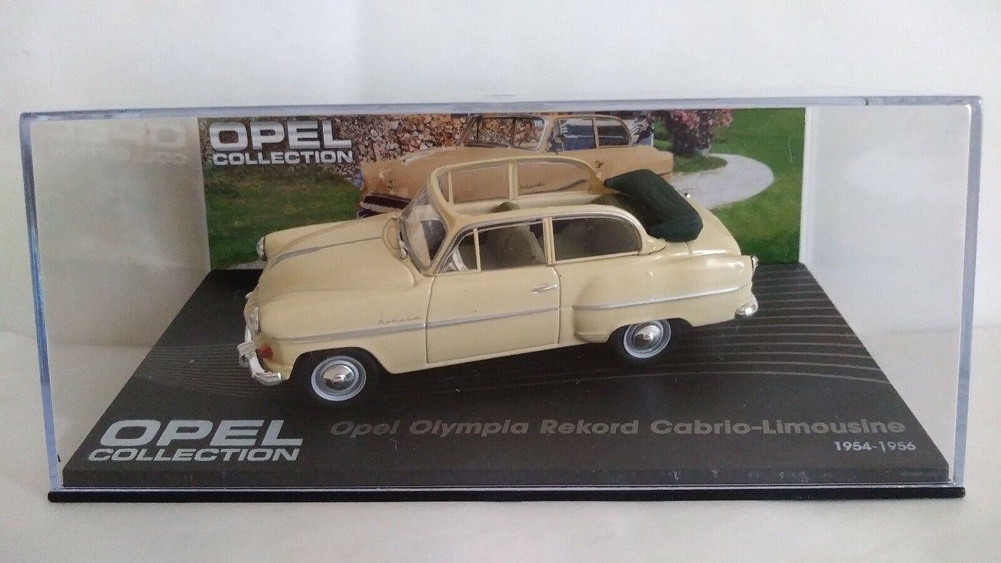 OPEL COLLECTION 1:43 SCEGLI DAL MENU A TENDINA