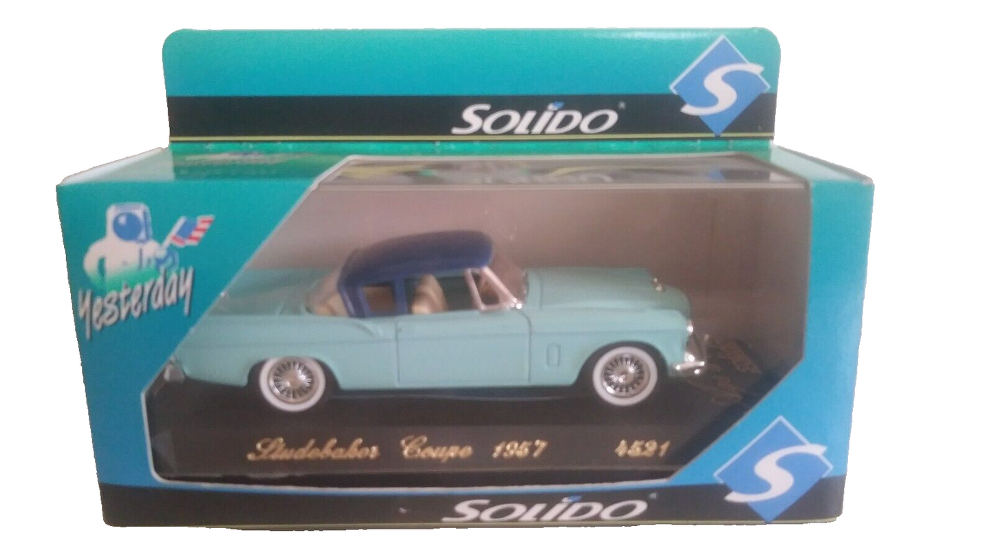 STUDEBAKER COUPE' 1957 SOLIDO 1/43