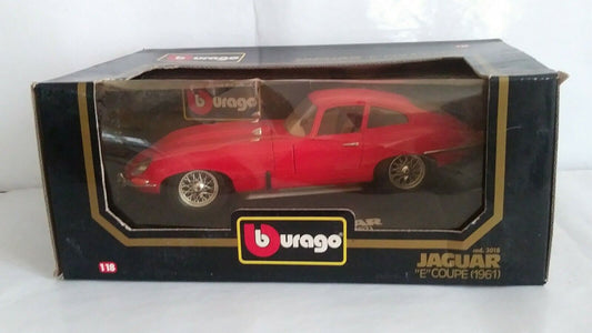 JAGUAR "E" COUPE' 1961 BURAGO SCALA 1/18