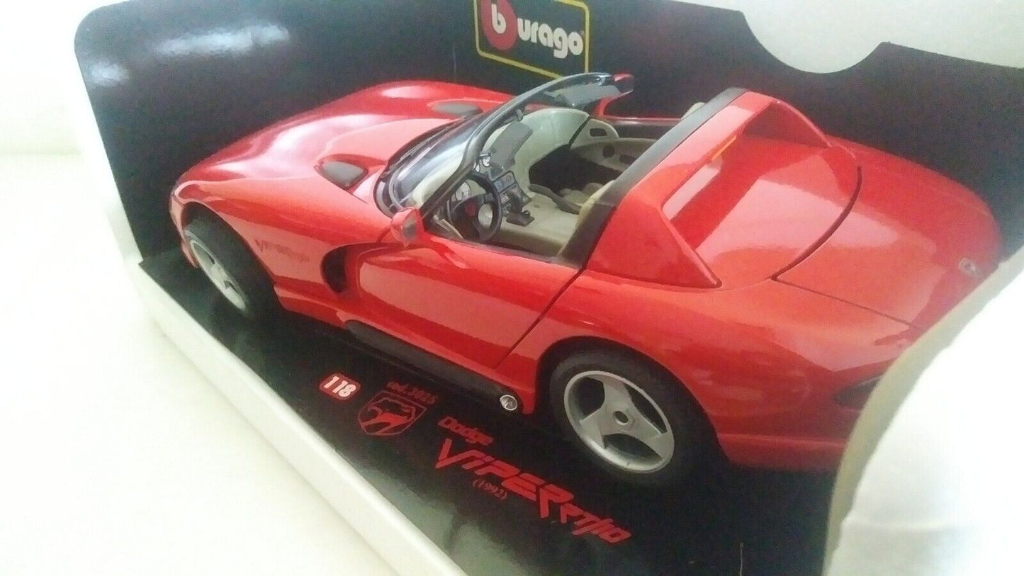 DODGE VIPER RT/10 BURAGO SCALA 1/18