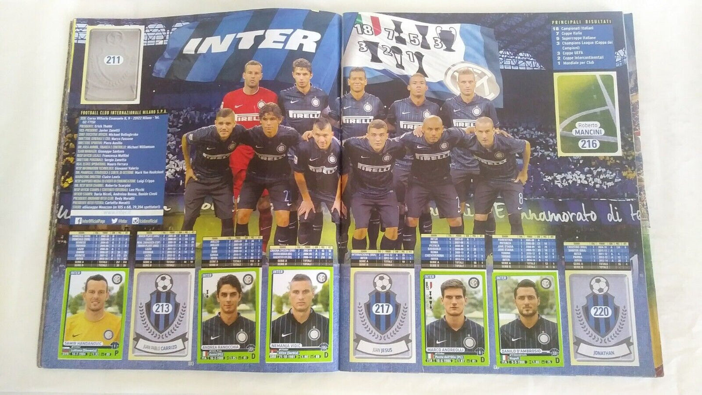 ALBUM CALCIATORI PANINI 2014-2015 DA RECUPERO