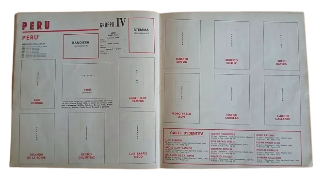 ALBUM CALCIATORI PANINI WORLD CUP MEXICO 70 VUOTO/EMPTY