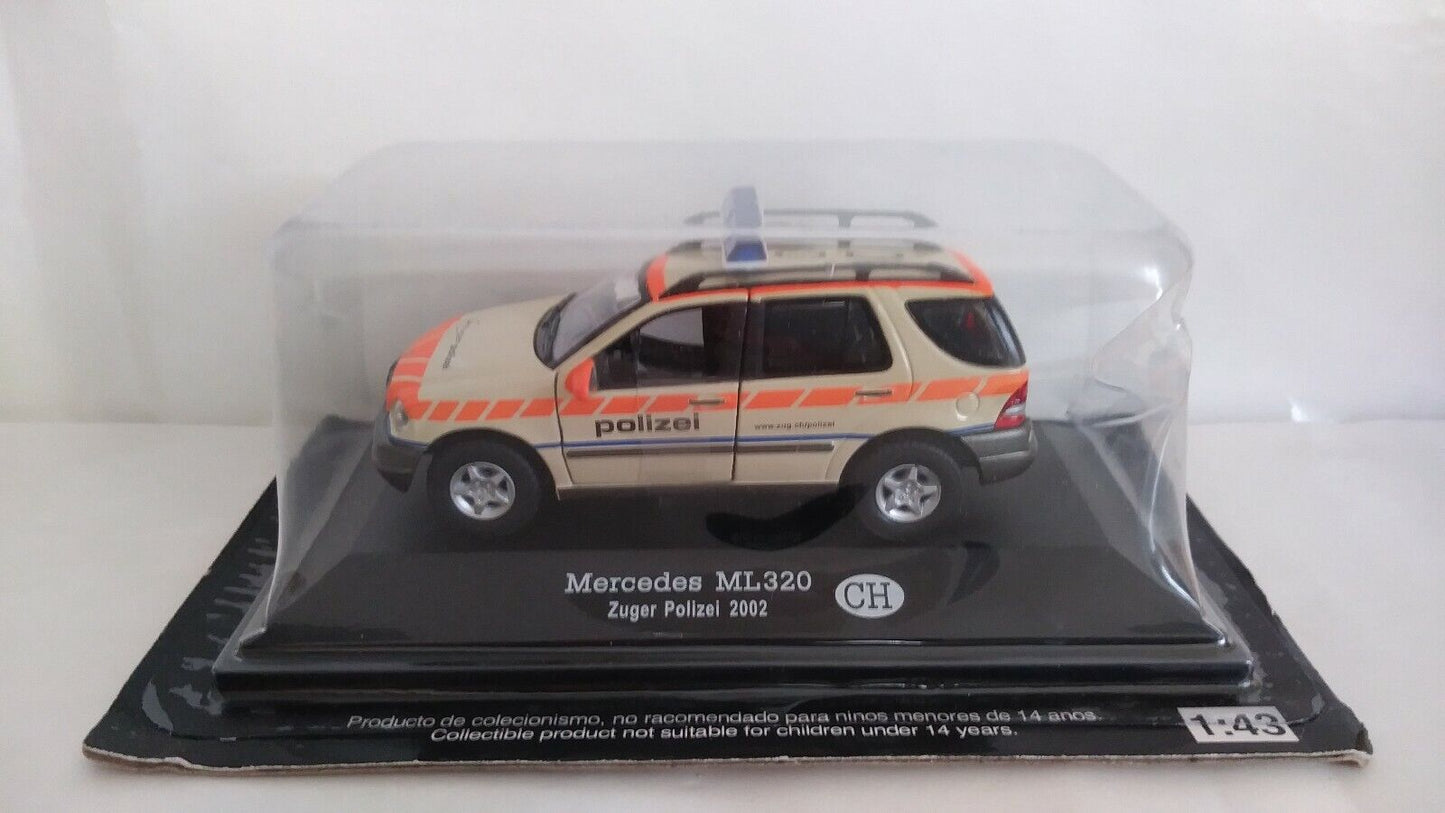 AUTO DELLA POLIZIA DA COLLEZIONE 1:43 SCEGLI DAL MENU A TENDINA