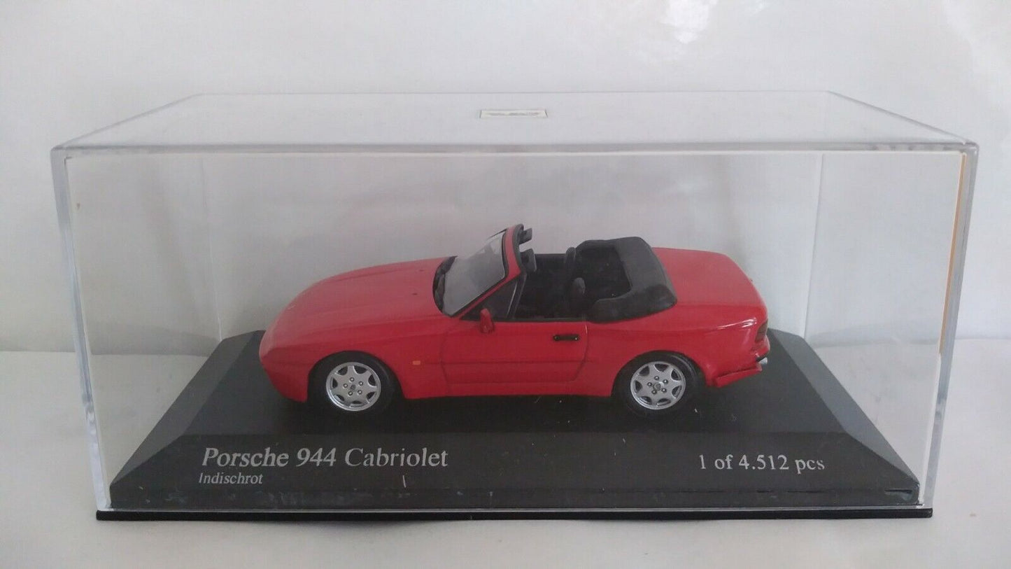 PORSCHE 944 CABRIOLET MINICHAMPS SCALA 1/43