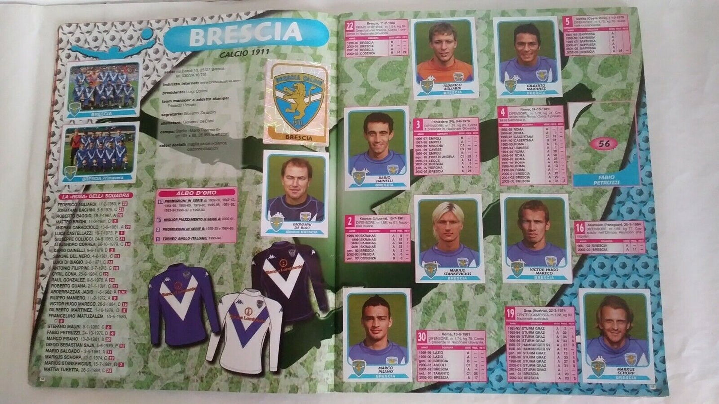 ALBUM CALCIATORI PANINI 2003-2004