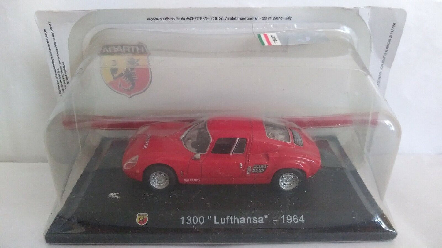 ABARTH COLLECTION 1:43 SCEGLI DAL MENU A TENDINA