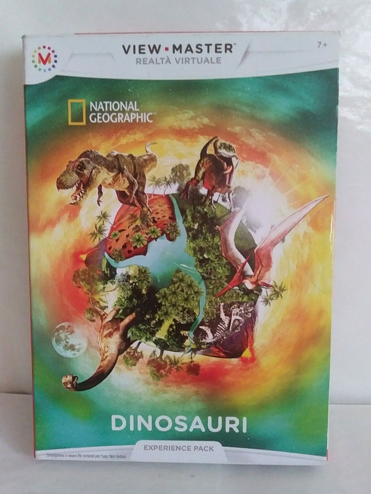 VIEW-MASTER DINOSAURI EXPERIECE PACK MATTEL