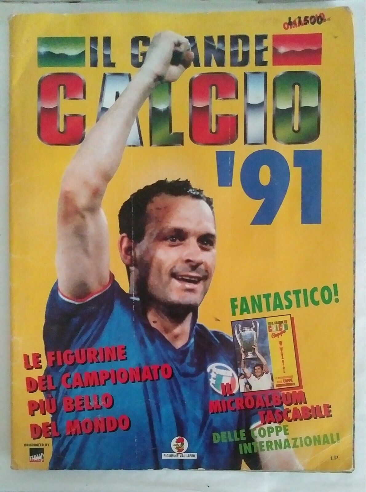 ALBUM IL GRANDE CALCIO 91 VALLARDI