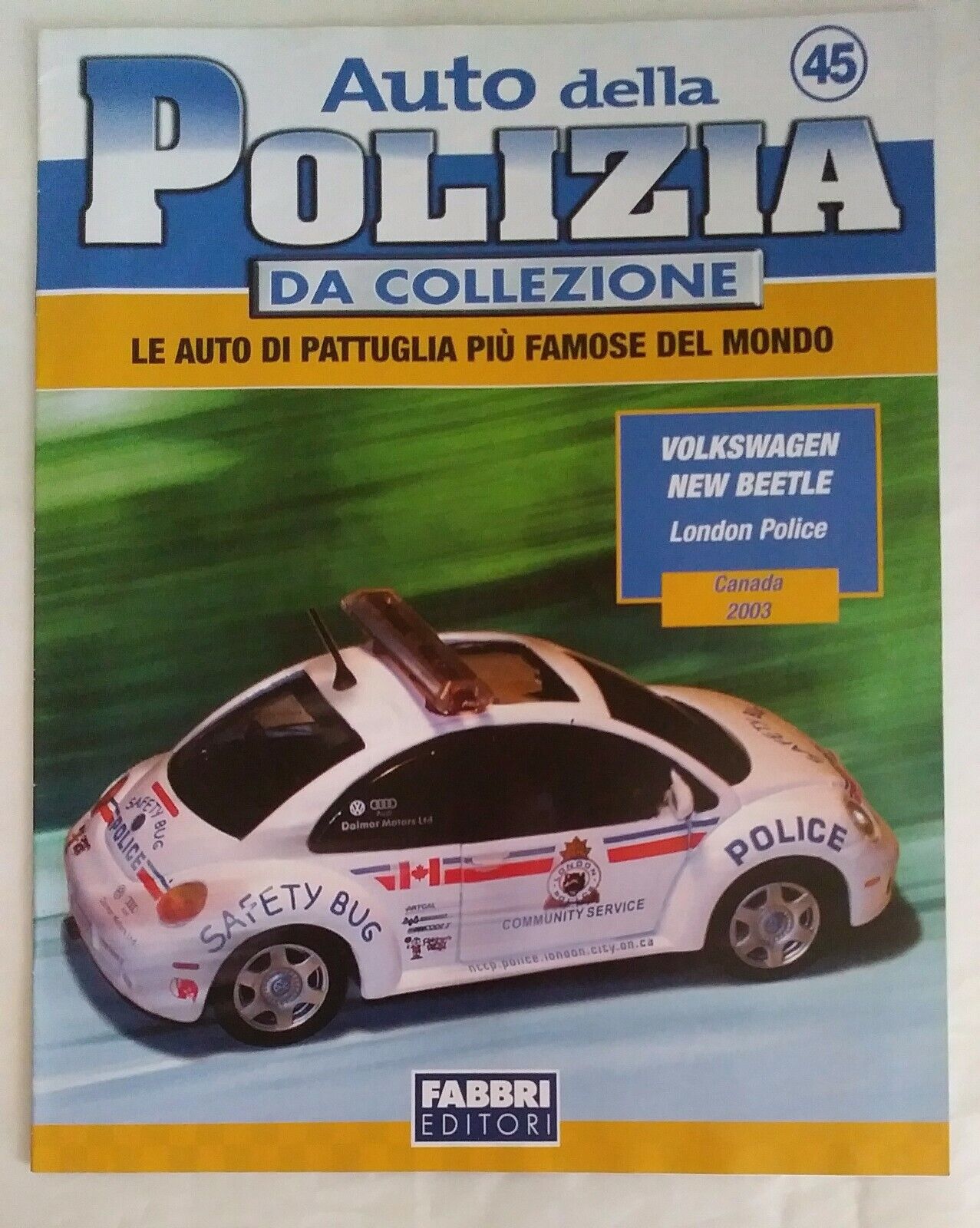 AUTO DELLA POLIZIA DA COLLEZIONE FASCICOLI SCEGLI DAL MENU A TENDINA