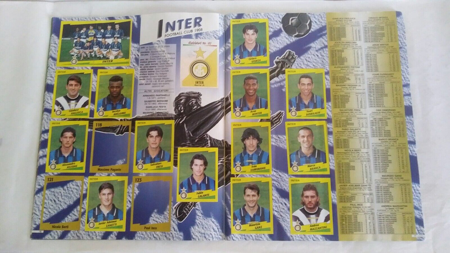 ALBUM CALCIATORI PANINI 1996-97