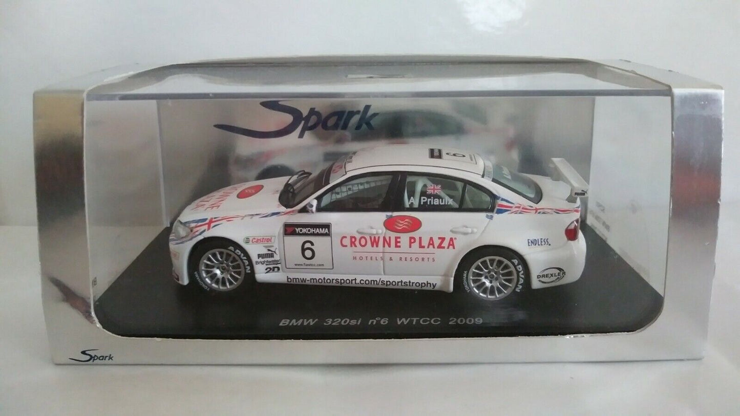 BMW 320SI N.6 WTCC 2009 SPARK SCALA 1/43