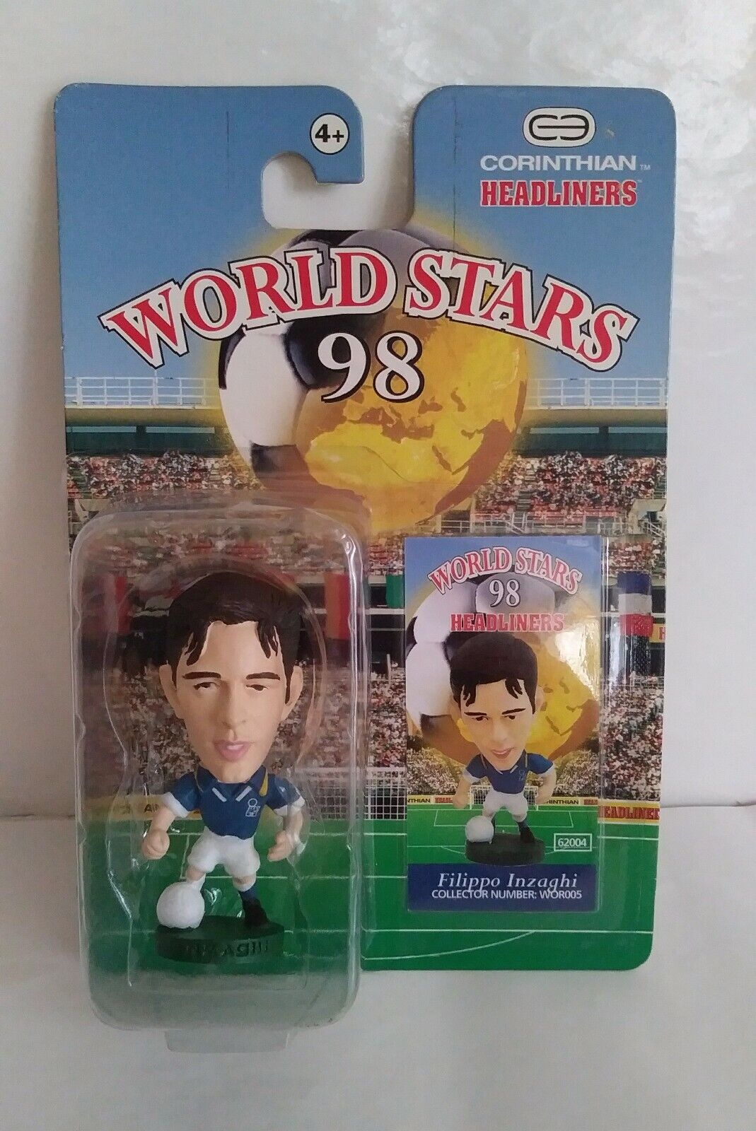 CORINTHIAN PROSTARS-SUPERSTARS SCEGLI LE ACTION FIGURES DAL MENU A TENDINA