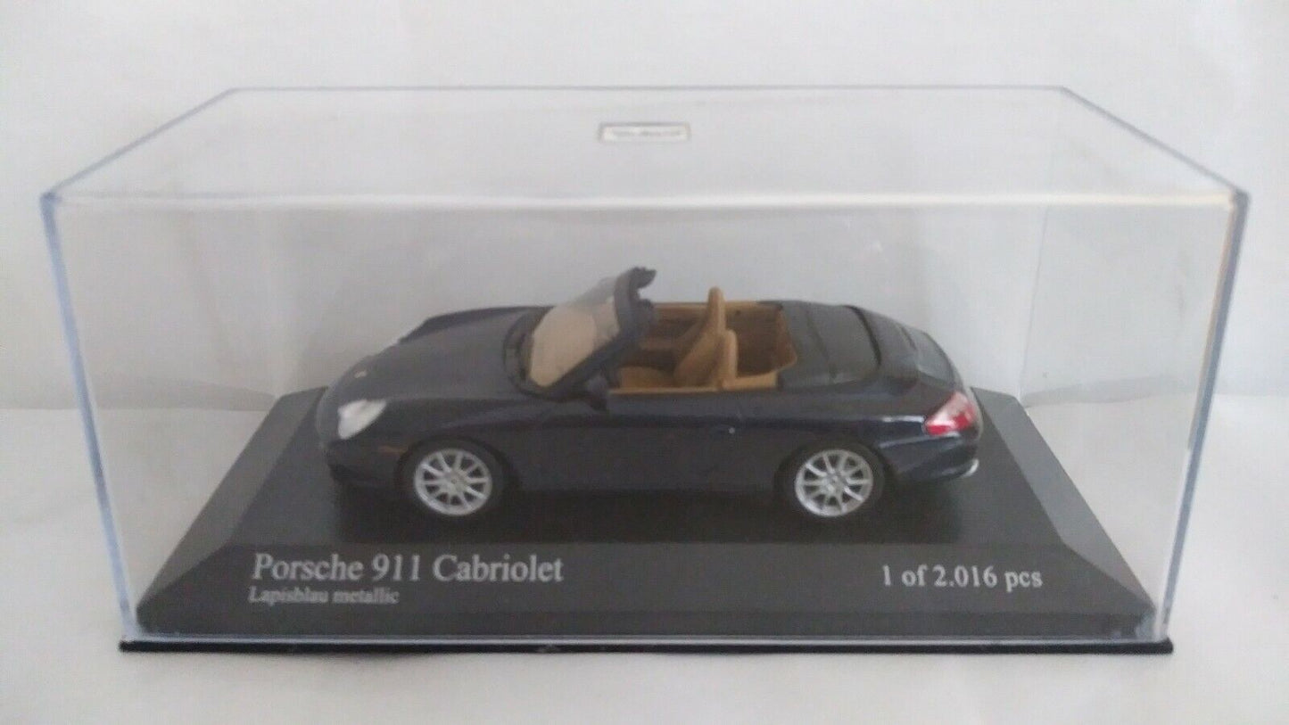 PORSCHE 911 CABRIOLET 2001 MINICHAMPS SCALA 1/43