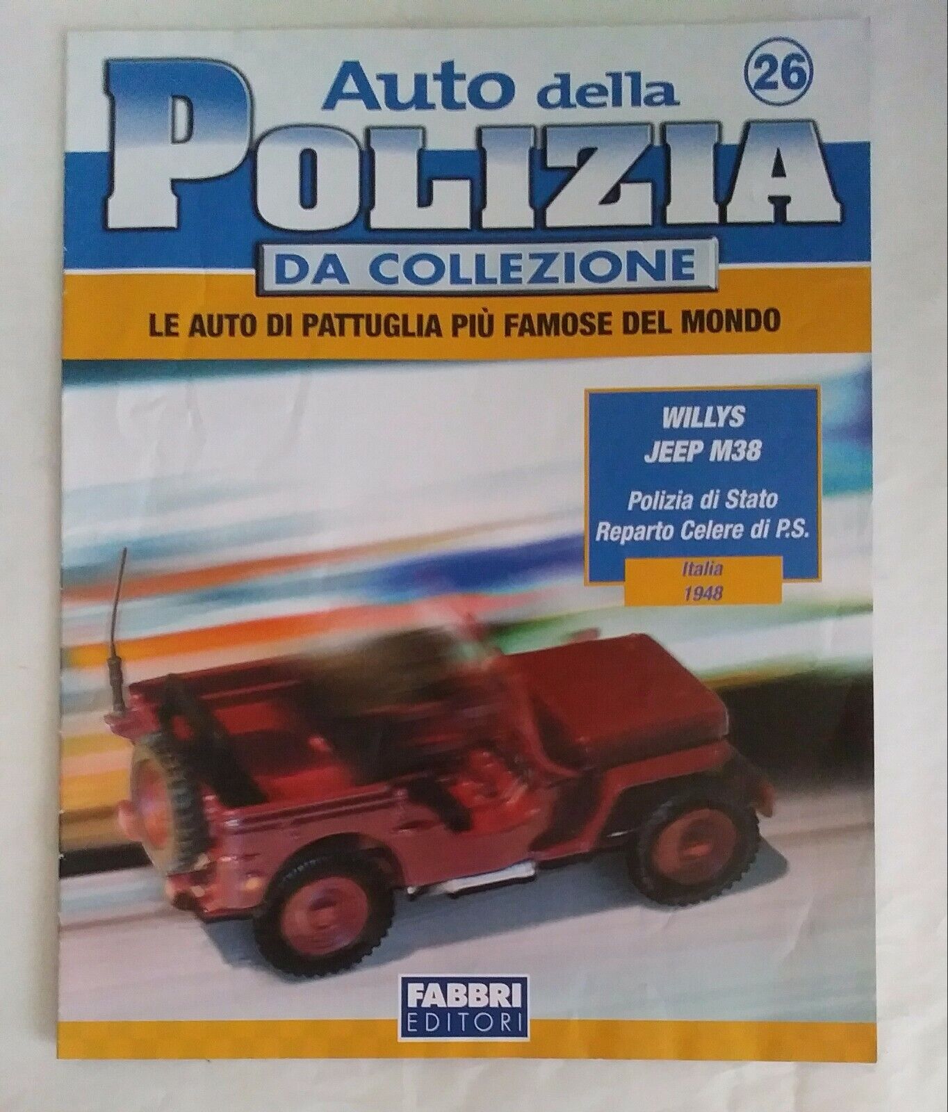 AUTO DELLA POLIZIA DA COLLEZIONE FASCICOLI SCEGLI DAL MENU A TENDINA