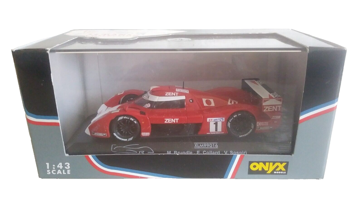 TOYOTA GT ON "ZENT" LE MANS 1999 SCALA 1/43