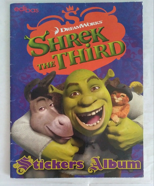 ALBUM EDIBAS SHREK THE THIRD