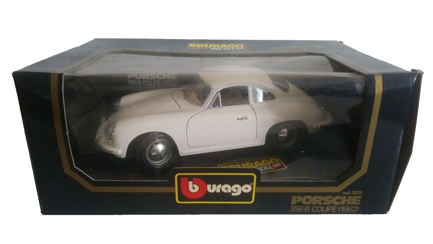 PORSCHE 356B COUPE' 1962 BURAGO SCALA 1/18