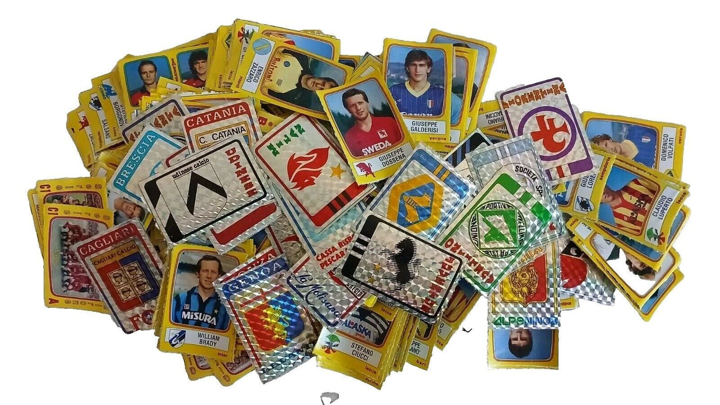 LOTTO 606 FIGURINE CALCIATORI PANINI 1985-86 DA RECUPERO