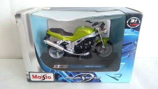 TRIUMPH SPEED TRIPLE MAISTO SCALA 1/18