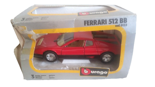 FERRARI 512 BB BURAGO SCALA 1/24