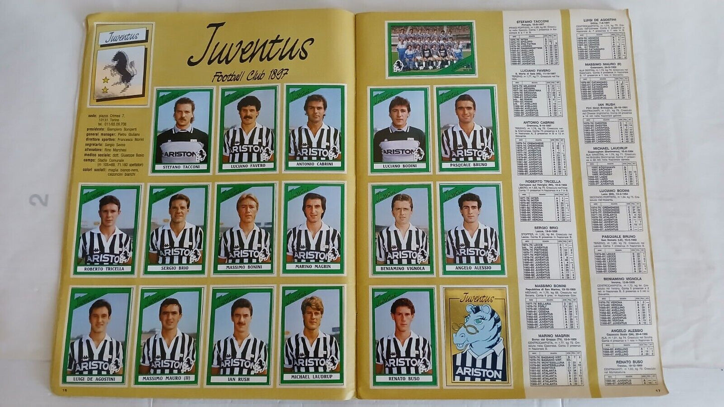ALBUM CALCIATORI PANINI 1987-88
