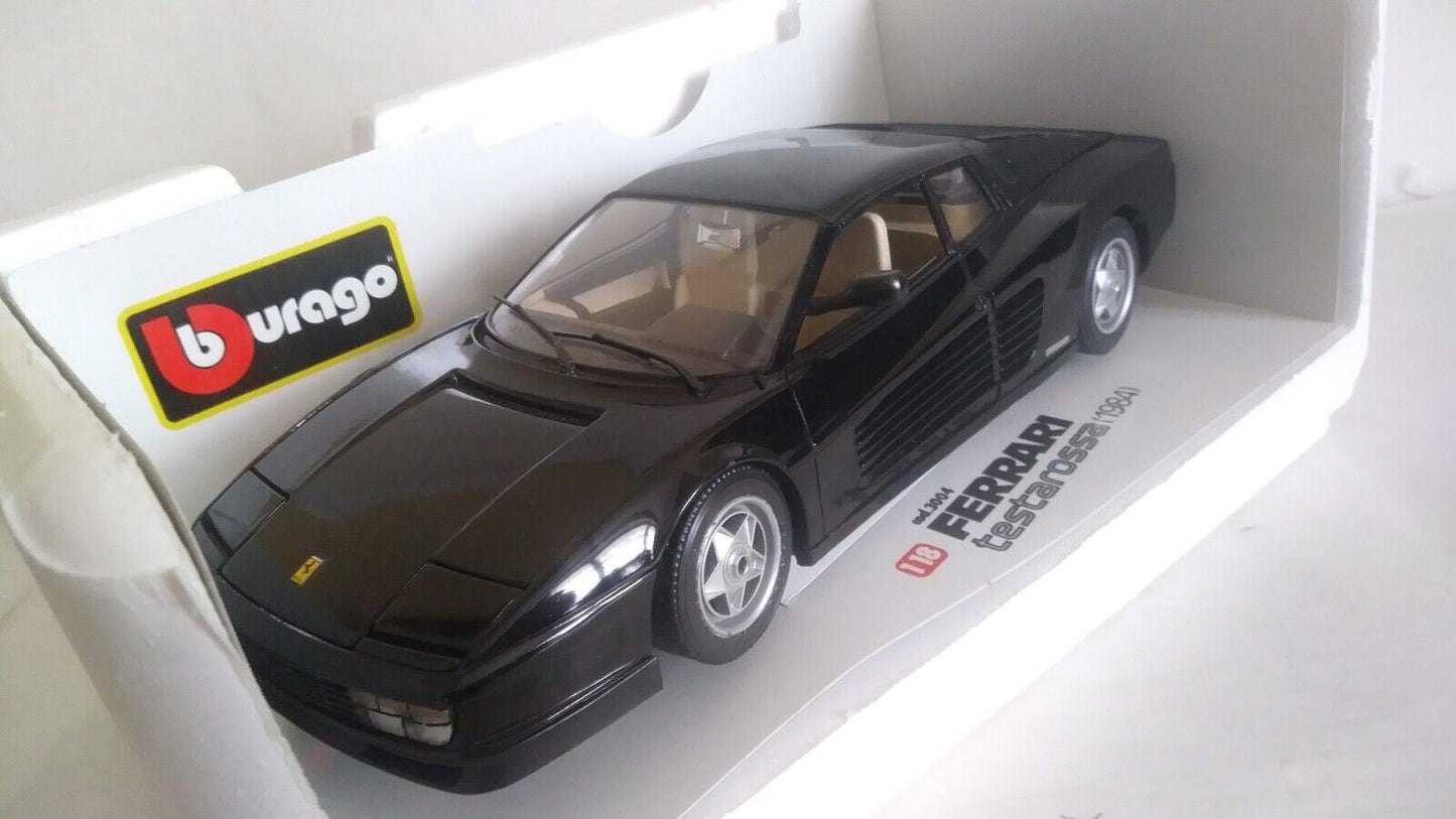 FERRARI TESTAROSSA 1984 BURAGO SCALA 1/18