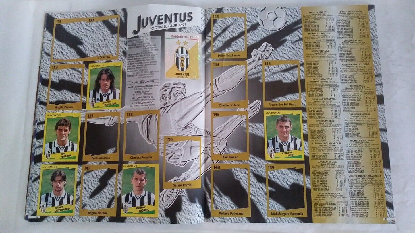 ALBUM CALCIATORI PANINI 1996-97 LIMITED EDITION