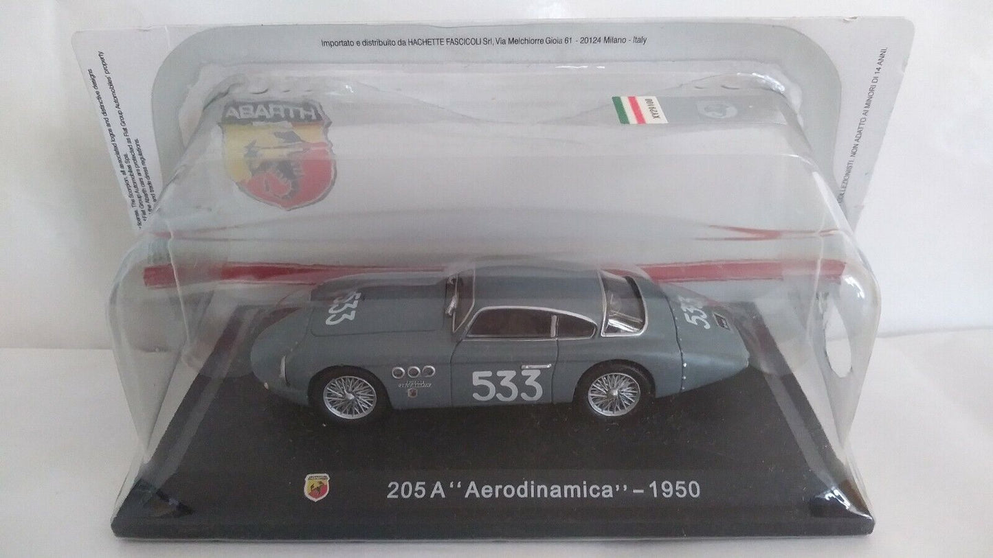 ABARTH COLLECTION 1:43 SCEGLI DAL MENU A TENDINA