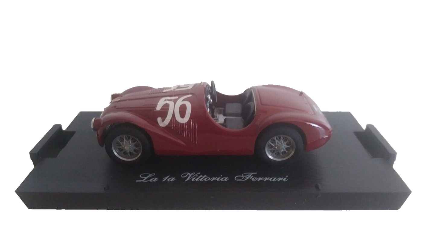 FERRARI 125 S  1947 "LA 1A VITTORIA FERRARI" BRUMM 1/43