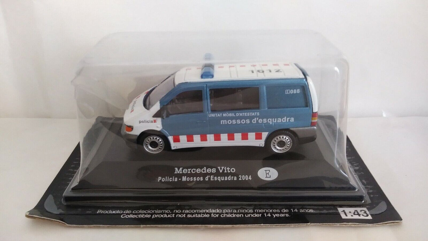 AUTO DELLA POLIZIA DA COLLEZIONE 1:43 SCEGLI DAL MENU A TENDINA