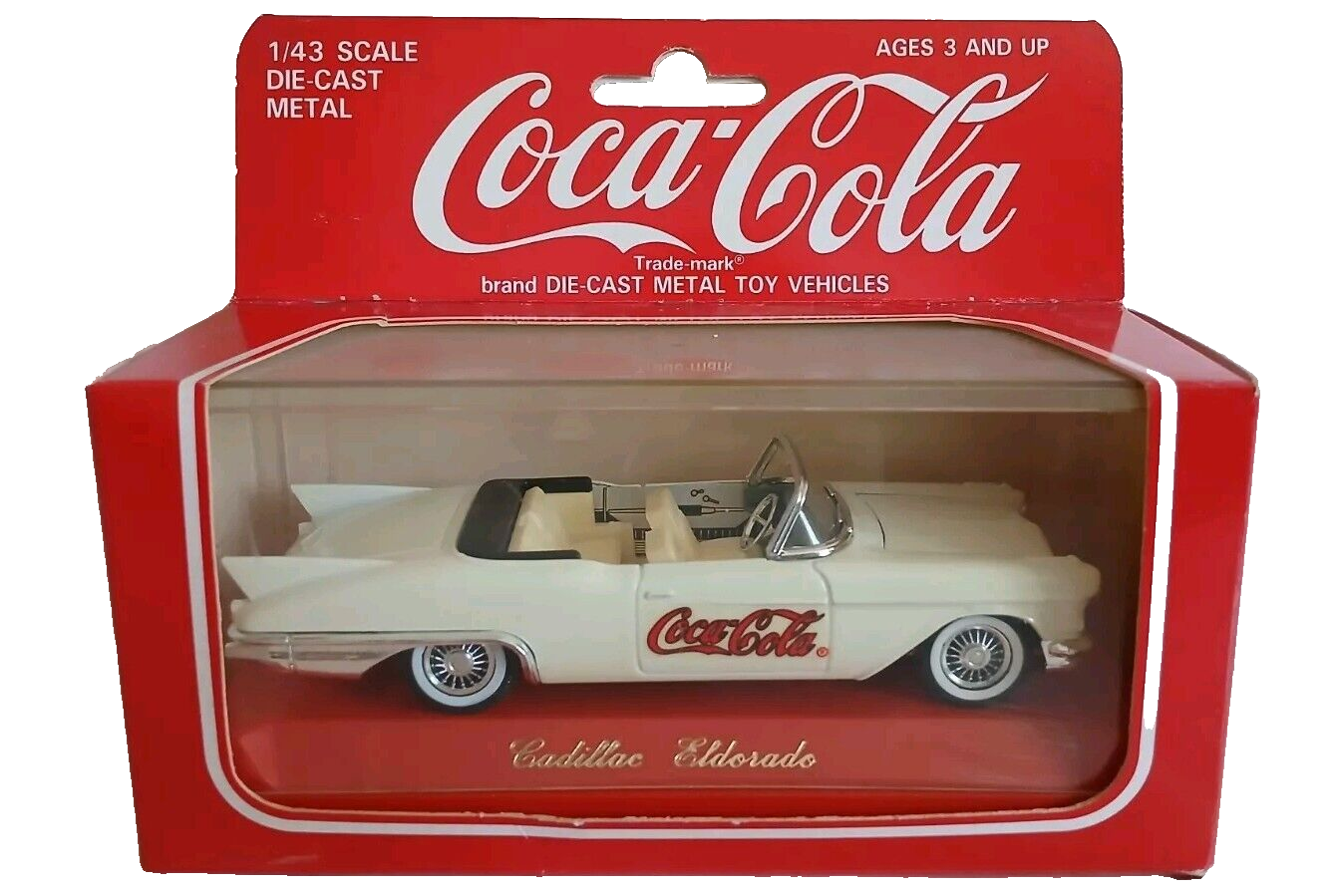 CADILLAC ELDORADO COCA COLA SOLIDO 1/43