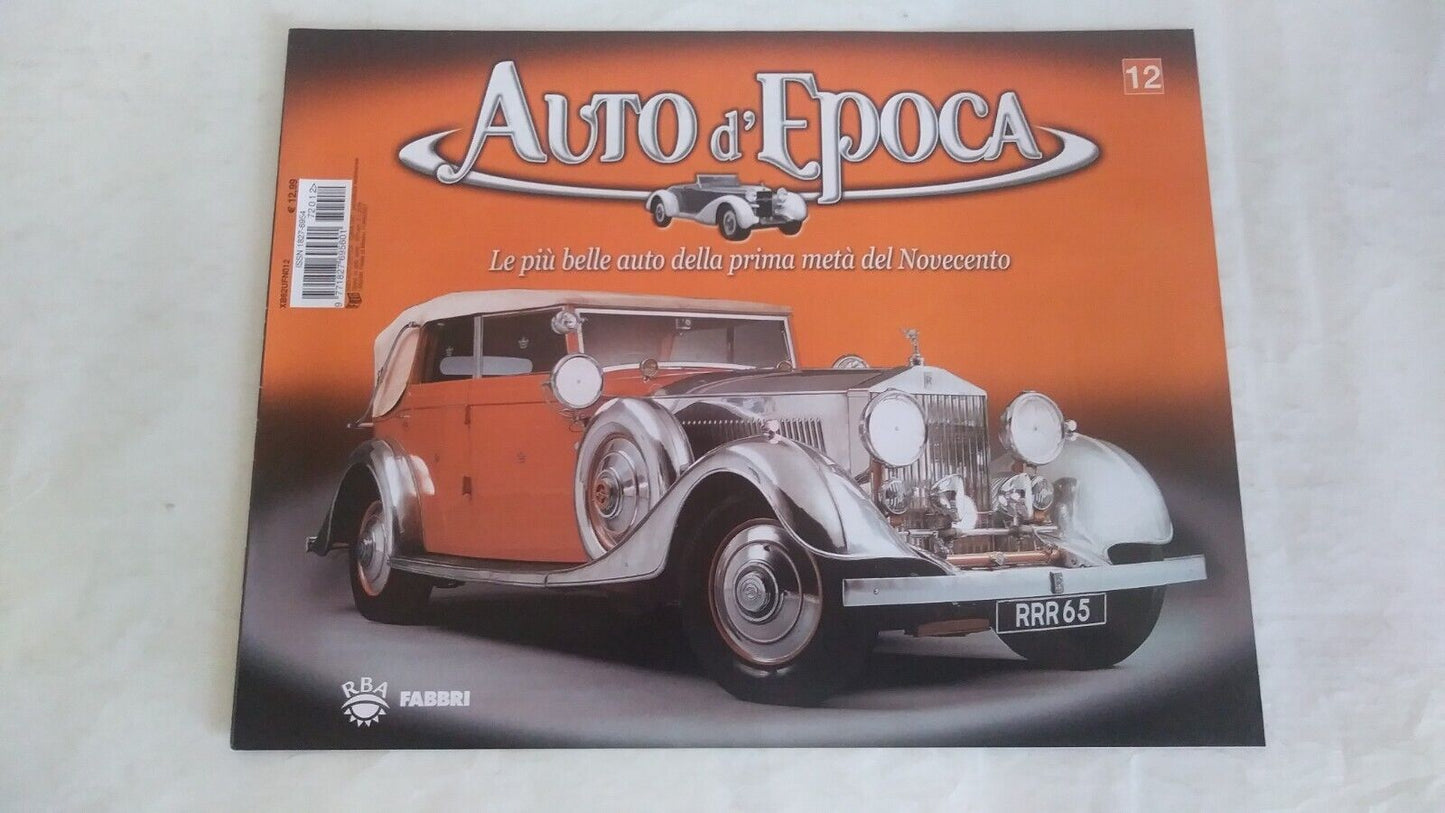 AUTO D'EPOCA FASCICOLI SCEGLI DAL MENU A TENDINA