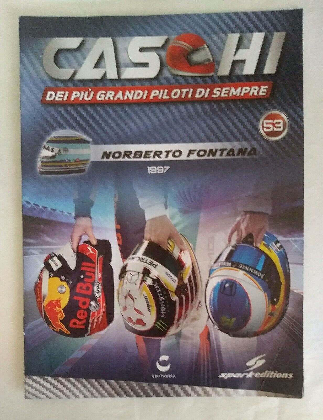 CASCHI F1 FASCICOLI SCEGLI DAL MENU A TENDINA