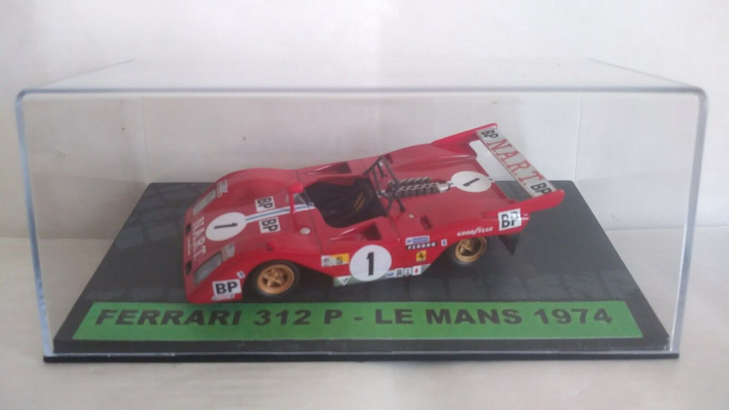 FERRARI 312P LE MANS 1974 SCALA 1/43