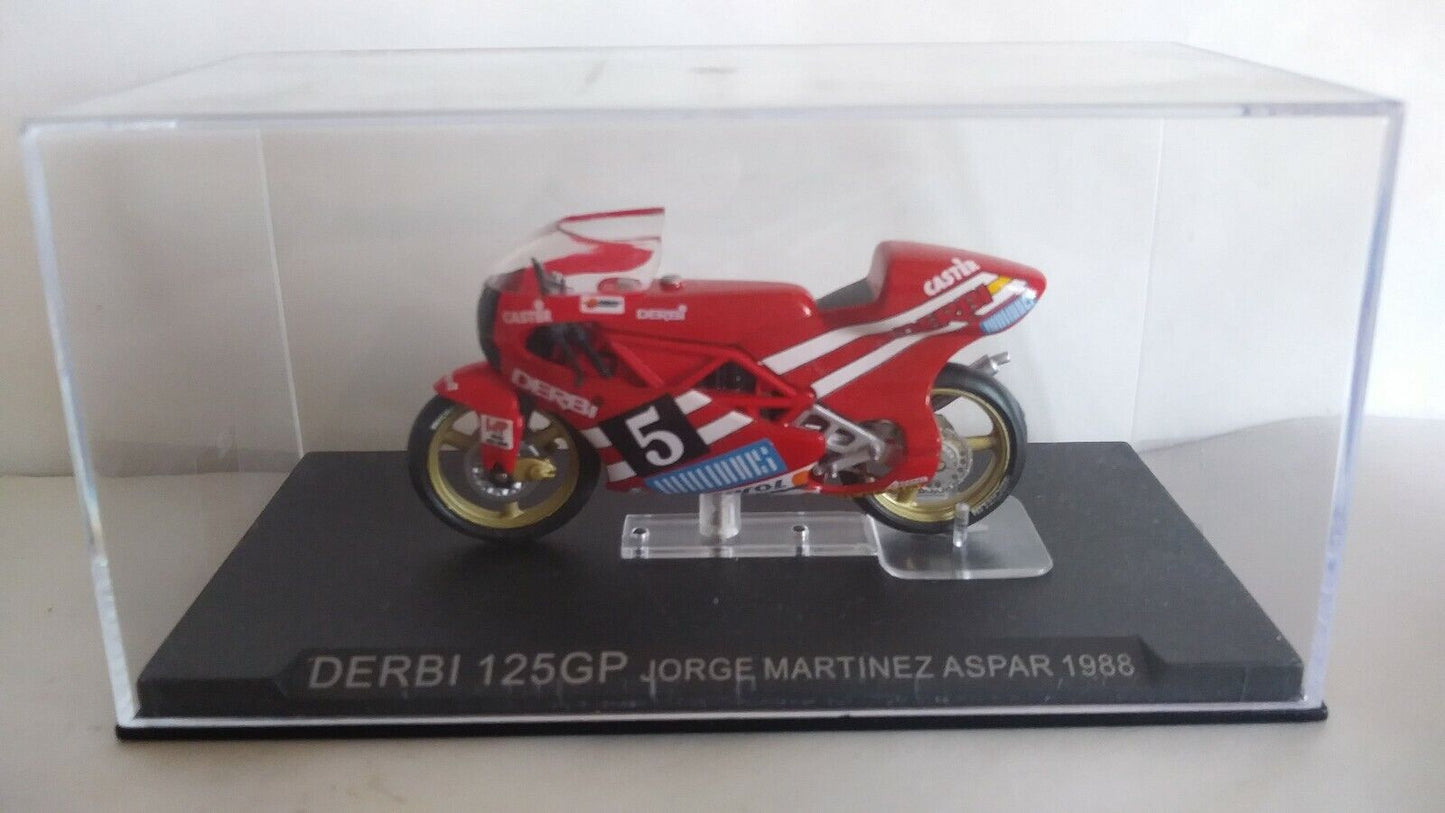 GRANDI MOTO DA COMPETIZIONE 1:24 SCEGLI DAL MENU A TENDINA