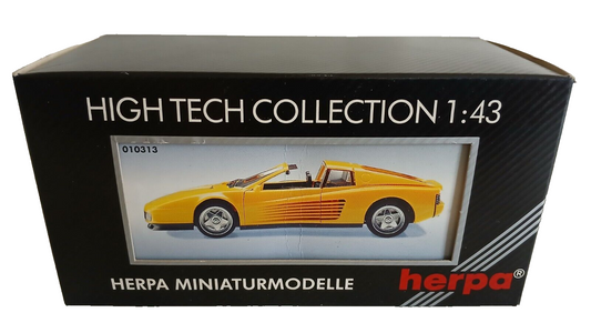 FERRARI TESTAROSSA SPYDER HERPA SCALA 1/43