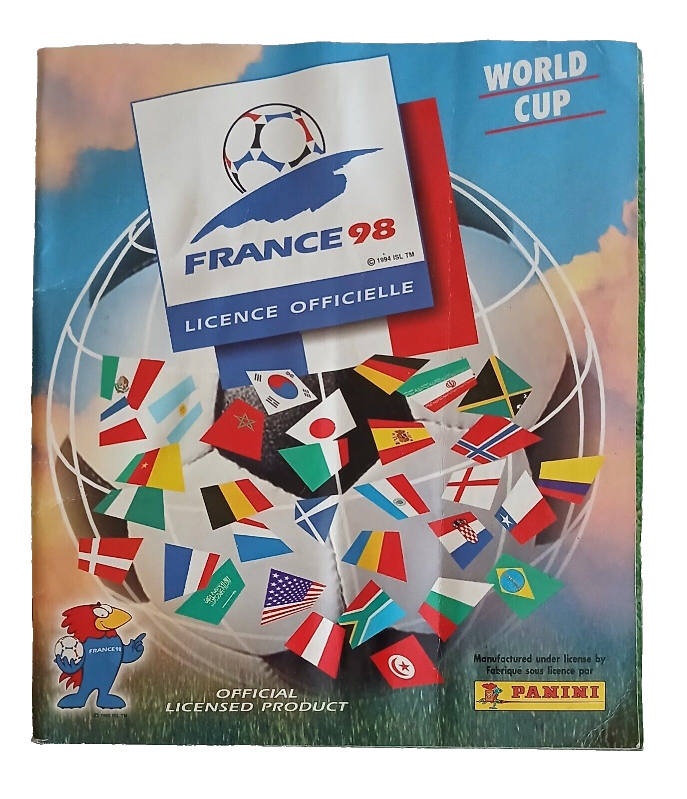 ALBUM CALCIATORI PANINI WORLD CUP FRANCIA 98