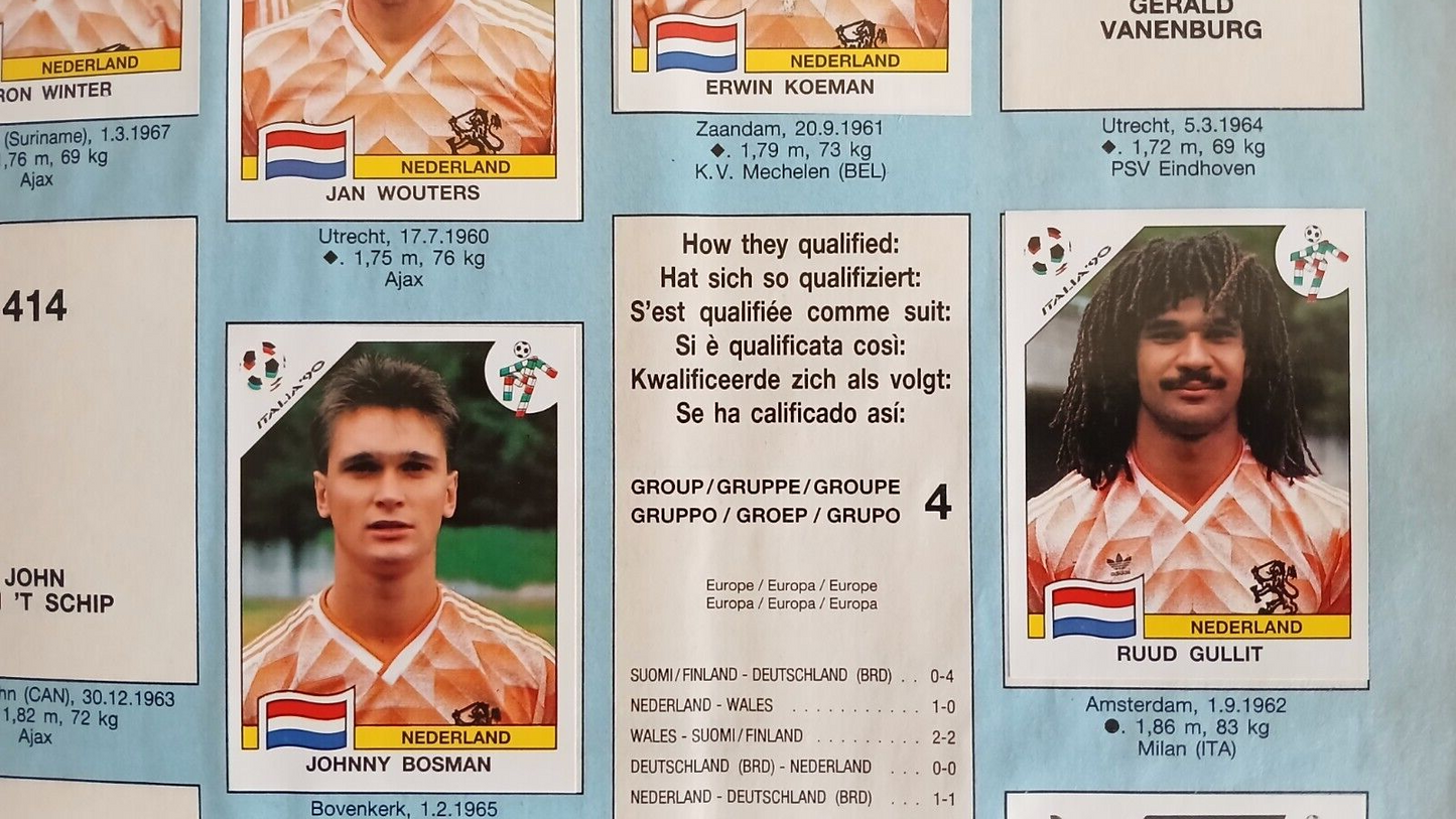 ALBUM CALCIATORI PANINI ITALIA 90