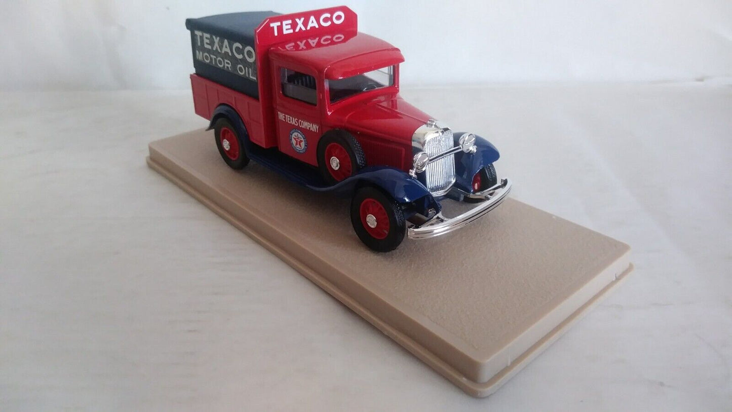 FORD V8 PICK UP BACHE' "TEXACO" 1933 ELIGOR SCALA 1/43