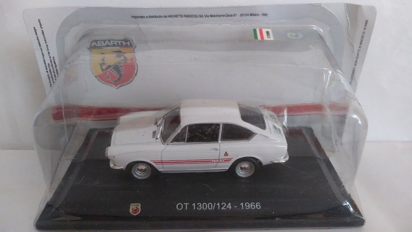 ABARTH COLLECTION 1:43 SCEGLI DAL MENU A TENDINA