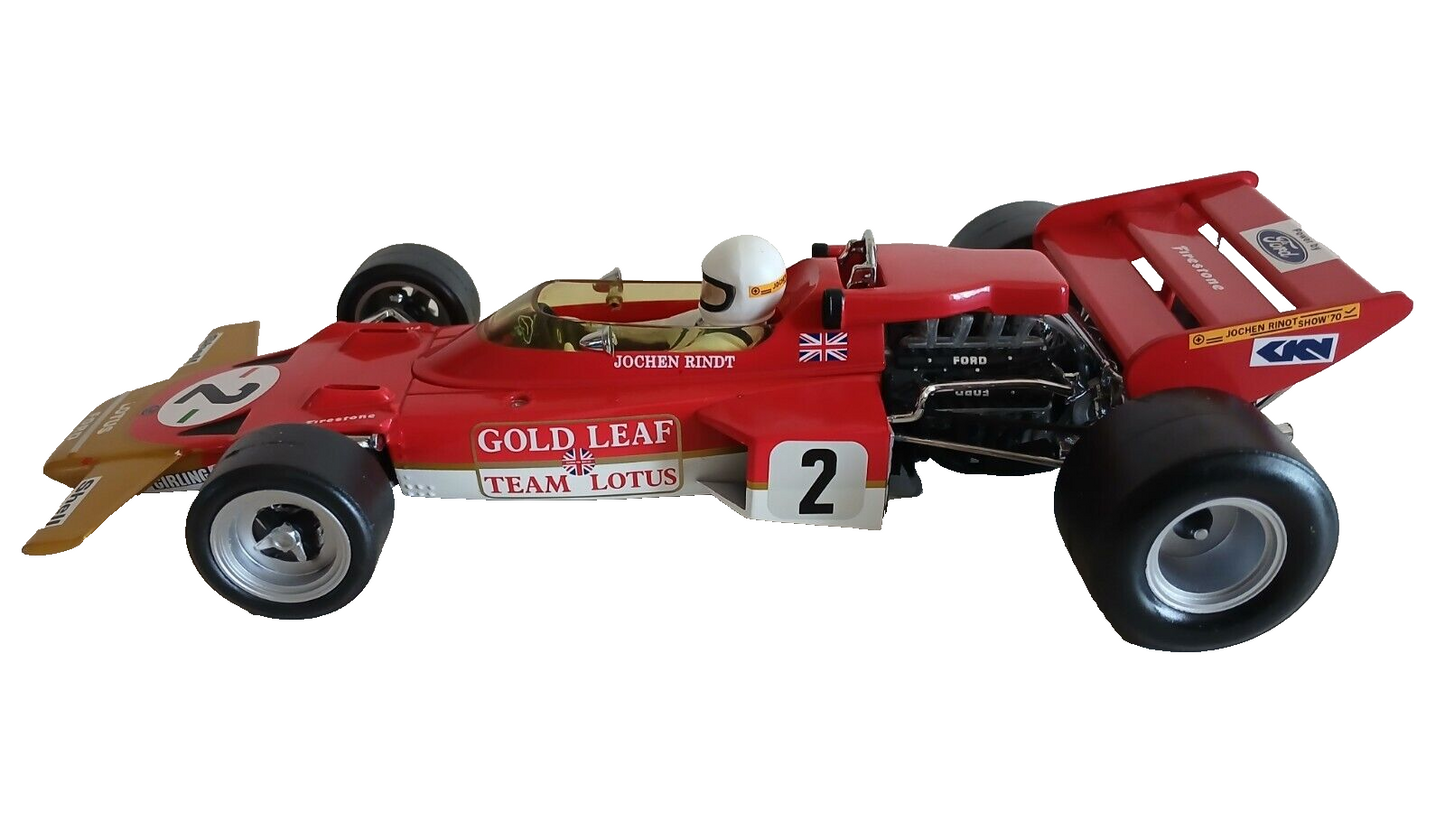 LOTUS TYPE 72C WINNER GERMAN GP 1970 QUARTZO SCALA 1/18