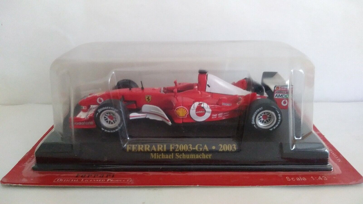 FERRARI F1 COLLECTION SCEGLI DAL MENU A TENDINA