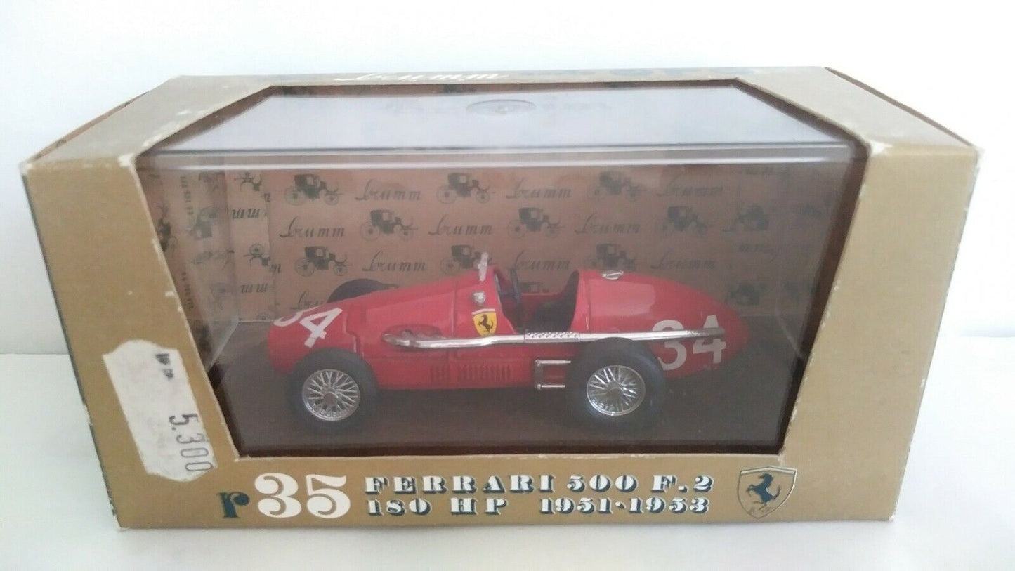 FERRARI 500 F2 180 HP BRUMM 1/43