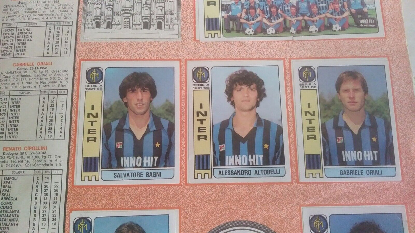 ALBUM CALCIATORI PANINI 1981-82