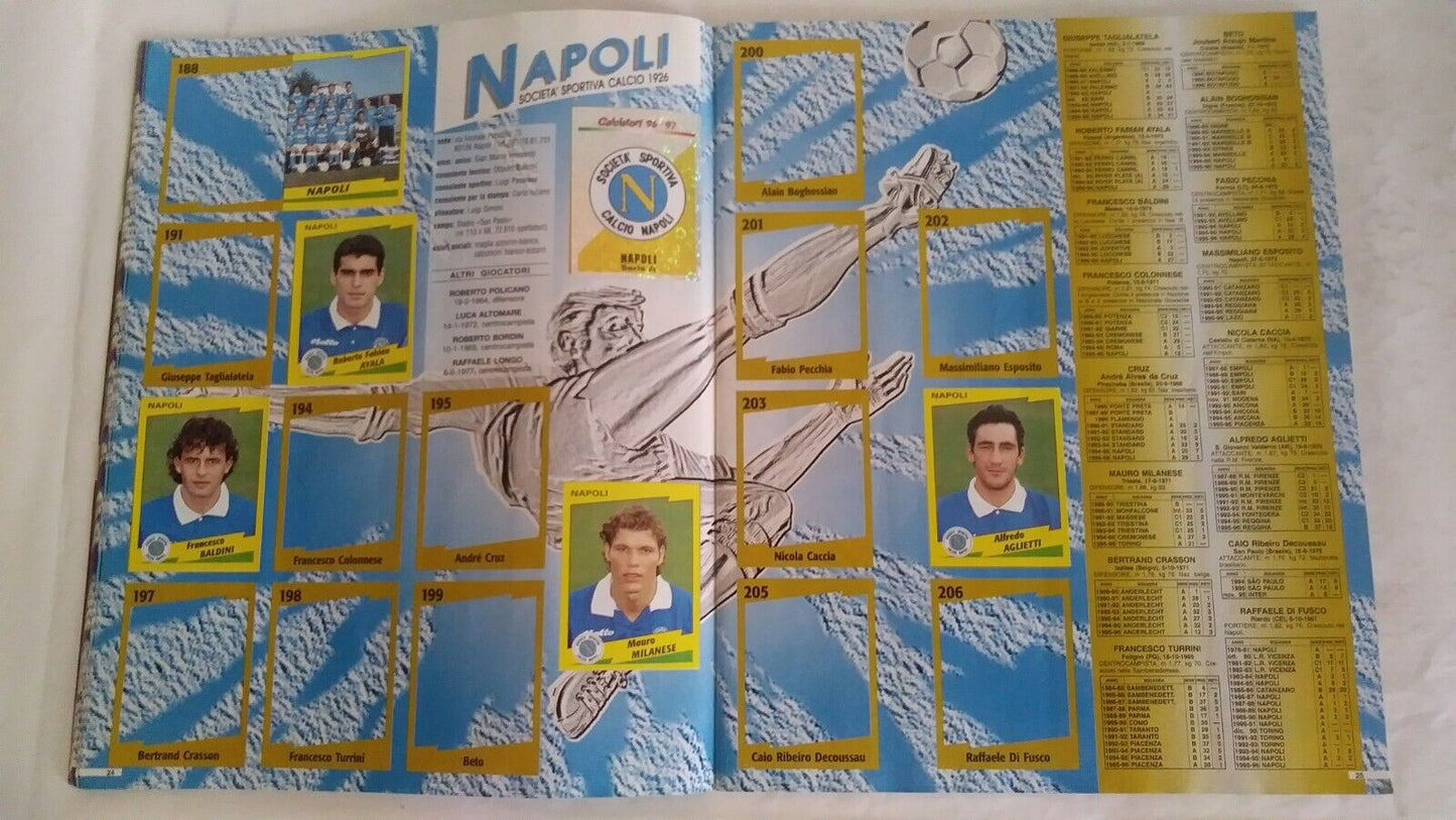 ALBUM CALCIATORI PANINI 1996-97 LIMITED EDITION
